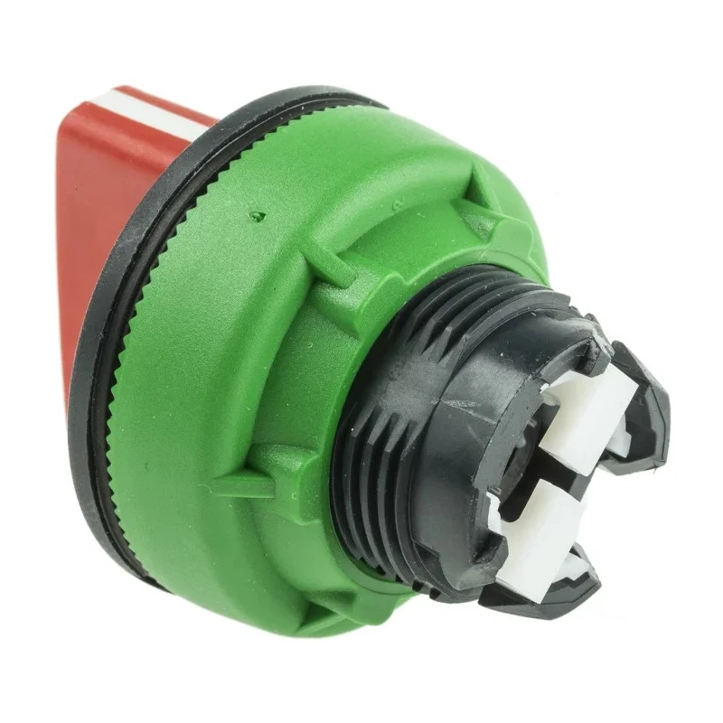 Schneider Electric Harmony XB5 Series 3 Position Selector Switch Head 30 mm Cutout Red Handle IP66 IP69K IP67 ZB5FD504