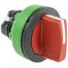 Schneider Electric Harmony XB5 Series 3 Position Selector Switch Head, 30 mm Cutout, Red Handle, IP66 IP69K IP67 ZB5FD804