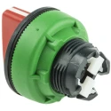 Schneider Electric Harmony XB5 Series 3 Position Selector Switch Head, 30 mm Cutout, Red Handle, IP66 IP69K IP67 ZB5FD804