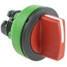 Schneider Electric Harmony XB5 Series 3 Position Selector Switch Head, 30 mm Cutout, Red Handle, IP66 IP67 IP69K ZB5FD704