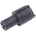 ITT Cannon Industrial Circular Connector 3 Contacts Cable Socket Male IP67 Sure Seal 120-8551-001