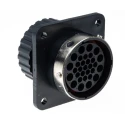 ITT Cannon Circular Connector 31 Contacts Panel Mount Socket Female IP67 Trident Neptune TN0S24-1219S1L / 192900-0036