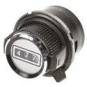 Vishay 30.6 mm Knob Diameter Black Potentiometer Knob for 6.35 mm Shaft Circular, 26A21B10