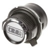 Vishay 30.6 mm Knob Diameter Black Potentiometer Knob for 6.35 mm Shaft Circular, 26A21B10