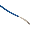 Alpha Wire 3250 Series Blue Hook Up Wire, 24 AWG Copper Conductor, 7/0.20 mm Strands, 30 m Length, Polyvinyl 3250 BL005