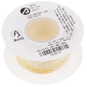 Alpha Wire Hookup Wire PVC Series Yellow, 24 AWG, 7 x 0.20 mm Core Strands, 30 m Length, Tinned Copper Conductor 3250 YL005