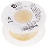 Alpha Wire Hookup Wire PVC Series Yellow, 24 AWG, 7 x 0.20 mm Core Strands, 30 m Length, Tinned Copper Conductor 3250 YL005