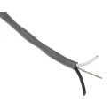 Alpha Wire Alpha Essentials Communication & Control Screened 2 Core Polyethylene Jacket Control Cable 0.81mm² 18 2421C SL005