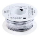Alpha Wire Hook Up Wire PVC Series Black 22 AWG, 7/0.25 mm Core Strands, 30 m Length, 300V, Polyvinyl Chloride 3251 BK005