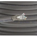 Alpha Wire Alpha Essentials Coaxial Cable Cat5 Ethernet Cable 8 Core, Shielded Screened, Grey, 30 m, PVC Jacket, 300V Cat5