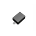 ROHM Switching Diode, Single, 225 mA Forward Current, 90 V Peak Reverse Voltage, Surface Mount SC-90 Package 1SS355VMTE-17