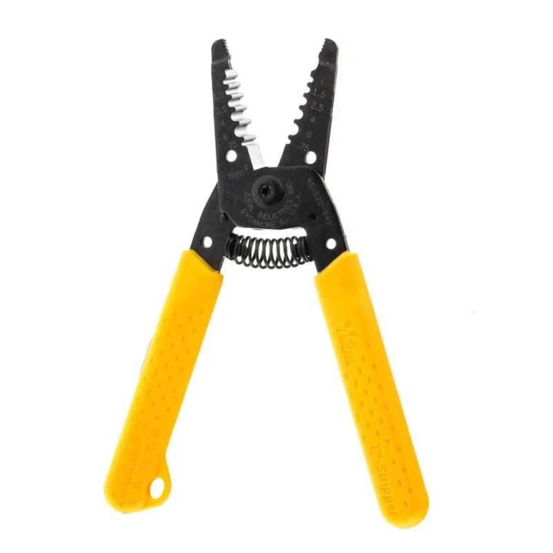 Ideal Industries Solid Insulated Wire Stripper 0.75 to 6 mm², 6mm Overall Length 45-120-341