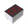 ROHM Single Digit LED Numeric Display 1 Character 7 Segments 10.16 mm Height 2.05 V 16mcd LA-401AD