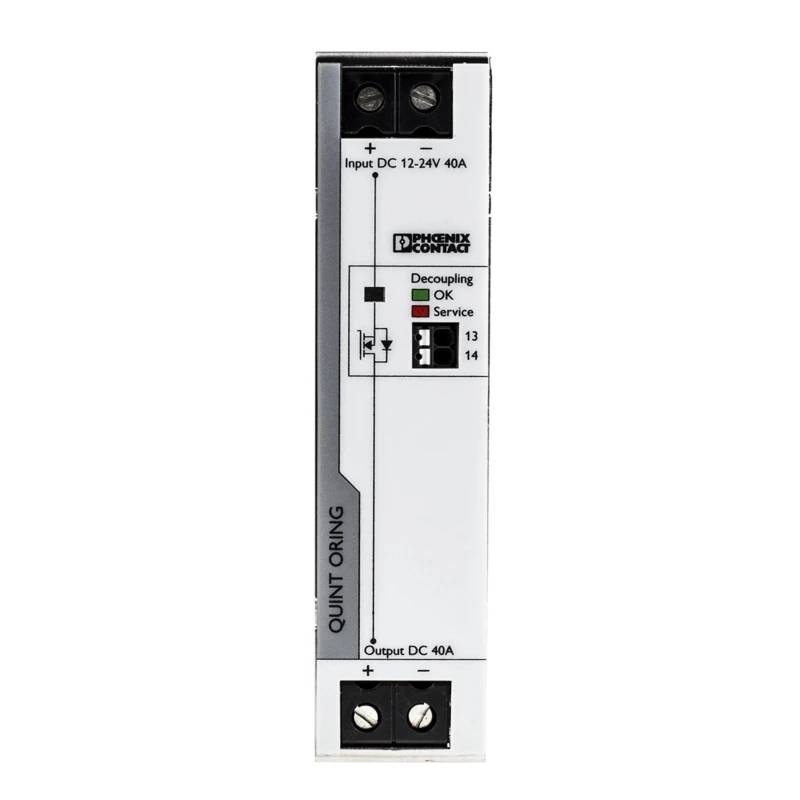 Phoenix Contact Redundancy Module for use with Quint POWER Power Supply QUINT4-S-ORING/12-24DC/1X40 Series 2907752