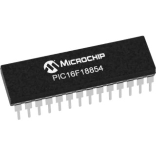 Microchip PIC16F18854-I/SP 16-Bit PIC Microcontroller 32 MHz, 7kB FLASH, 28-Pin SPDIP