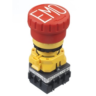 Idec XW Series Contact Block 25V 3 NC Screw Terminal LED Illumination Red Light XW1E-BV403MFRH-EMO