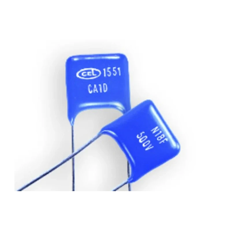 RS PRO 220 pF Mica Capacitor 500V DC ±1 % Tolerance Flat Radial Through Hole 168-3282