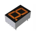 ROHM 1 LED LED Display Cathode Orange 250mcd Right Side 14.6 mm LAP-601DL