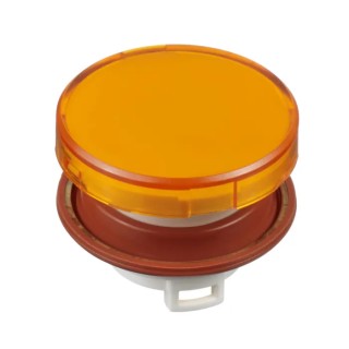Idec HW Series Amber Momentary Push Button Head 22mm Cutout IP20 HW1A-L1A