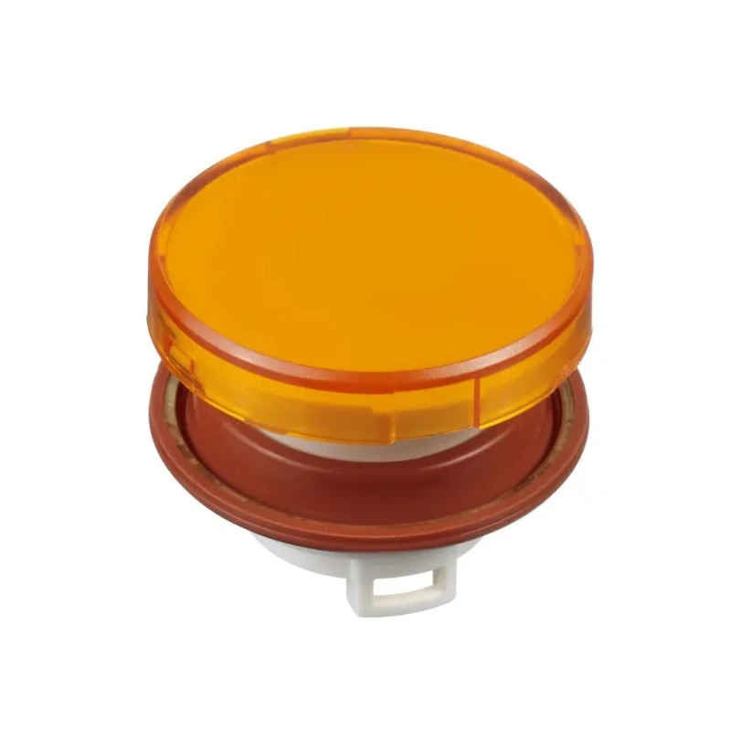 Idec HW Series Amber Momentary Push Button Head 22mm Cutout IP20 HW1A-L1A