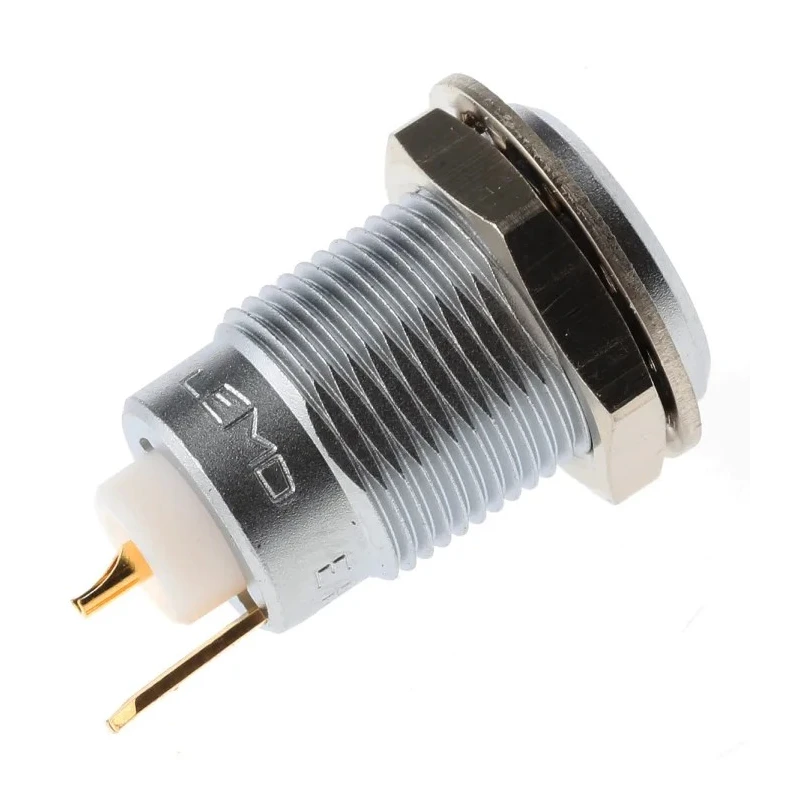 LEMO Circular Connector, 1 Contact, Panel Mount, 8 mm Socket, Female, IP50, 0S Series ERN.0S.250.CTL
