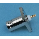 Telegartner BNC Series Coaxial Connector Flange Female BNC, 50 Ω, Straight Body Solder J01001A0613