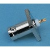 Telegartner BNC Series Coaxial Connector Flange Female BNC, 50 Ω, Straight Body Solder J01001A0613
