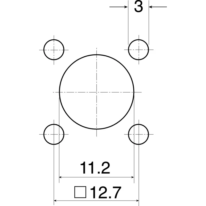 Telegartner BNC Series Coaxial Connector Flange Female BNC, 50 Ω, Straight Body Solder J01001A0613