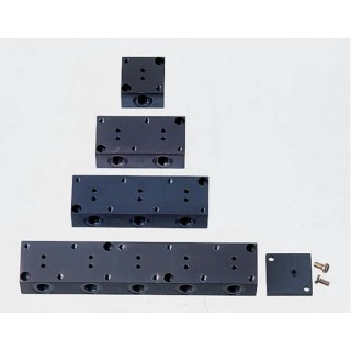 Burkert Solenoid Valve 2-Way Manifold for use with 6014 Solenoid Valve 005023