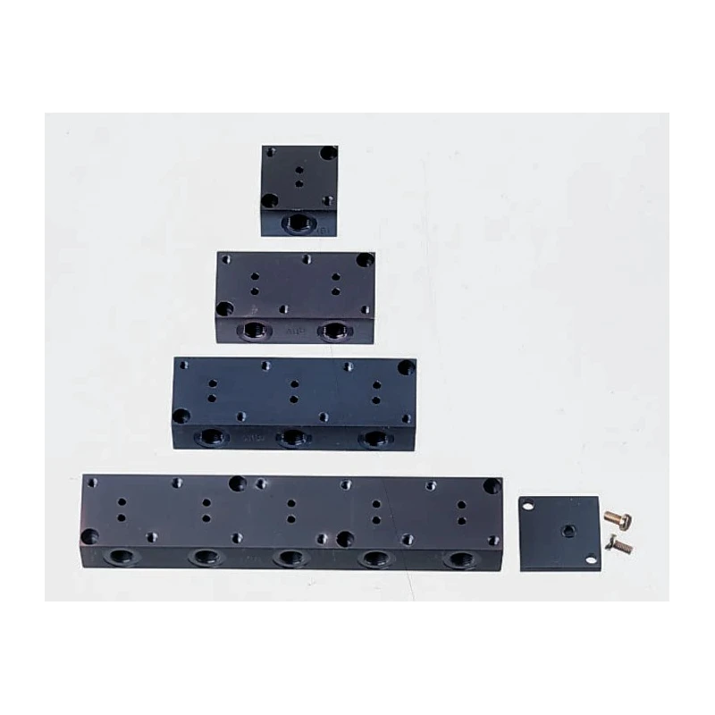 Burkert Solenoid Valve 2-Way Manifold for use with 6014 Solenoid Valve 005023