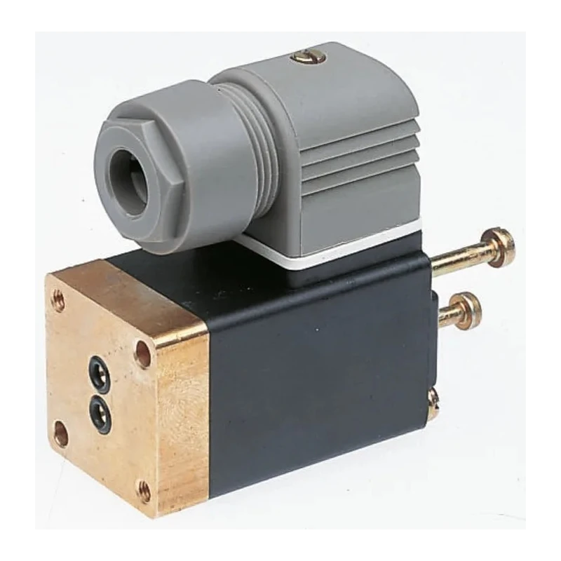 Burkert Solenoid Valve, 2 Port, Normally Closed, 24V DC, Brass and Polyamide Body, Model 138043