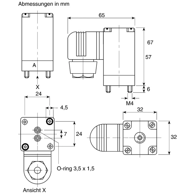 Burkert Solenoid Valve, 2 Port, Normally Closed, 24V DC, Brass and Polyamide Body, Model 138043