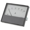 HOBUT Analogue Panel Ammeter 120 A DC 63.5 mm x 62.5 mm ±8 % Moving Magnet R68M-100A-002