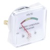 HOBUT F3P Series Analogue Voltmeter AC/DC 12V Battery Voltage, 48 mm Cutout, CE ISO 9001 UK F3PAM12V/1