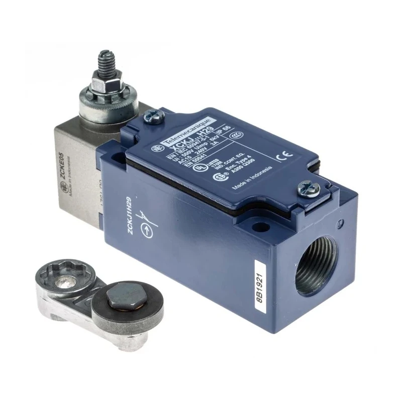 Telemecanique Sensors XCKJ Series Roller Lever Limit Switch, 1 NO/1 NC, IP66, Zamak Housing, 240V AC, 3A 