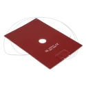 RS PRO Silicone Heater Mat, 240V AC, 50 W, Rectangle 150 mm x 100 mm 245-613