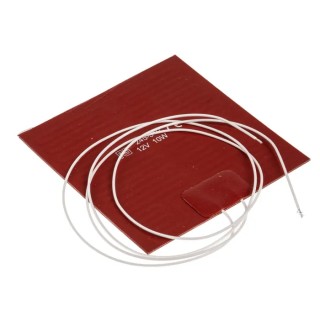 RS PRO Silicone Heater Mat 12V dc 10 W Square 100 mm 245-540