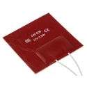 RS PRO Silicone Heater Mat, 12V dc, 3.75 W, Square 50mm x 50mm 245-506