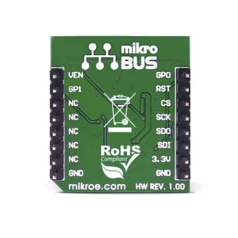 MikroElektronika Communication & Wireless Development Tool 2.4 GHz SPI GPIO 6LoWPAN C Click MIKROE-2219