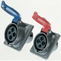 Legrand Socket Switchable IP44 3+N+E Right Angle Industrial Interlock 16A 250V IP44 