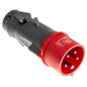 Legrand HYPRA IP44 Red Cable Mount 3P+N+PE Straight Industrial Power Connector 16A 415V 