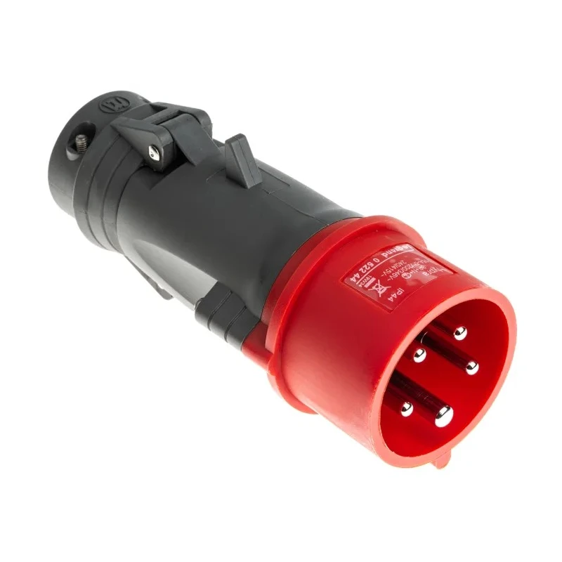 Legrand HYPRA IP44 Red Cable Mount 3P+N+PE Straight Industrial Power Connector 16A 415V 