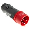 Legrand HYPRA IP44 Red Cable Mount 3P+N+PE Straight Industrial Power Connector 16A 415V