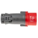 Legrand HYPRA IP44 Red Cable Mount 3P+N+PE Straight Industrial Power Connector 16A 415V 
