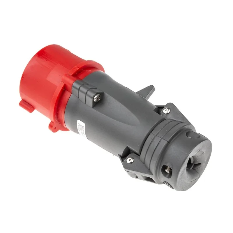 Legrand HYPRA IP44 Red Cable Mount 3P+N+PE Straight Industrial Power Connector 16A 415V 