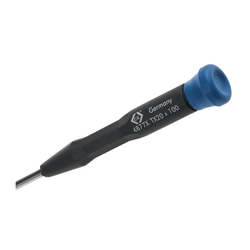 CK Precision Torx Screwdriver Set ESD Safe, 7-Piece with Torx Sizes T6 to T20 T4877PX