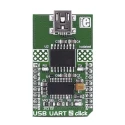 MikroElektronika USB UART 2 Click Interface Development Tool for USB Peripheral Isolation with ADuM4160 