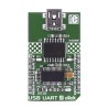 MikroElektronika USB UART 2 Click Interface Development Tool for USB Peripheral Isolation with ADuM4160