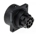 Amphenol Industrial Circular Connector, 8 Contacts, Panel Mount, Socket, Female, IP65, 400V, 12A, Bayonet C016-10G008-0001