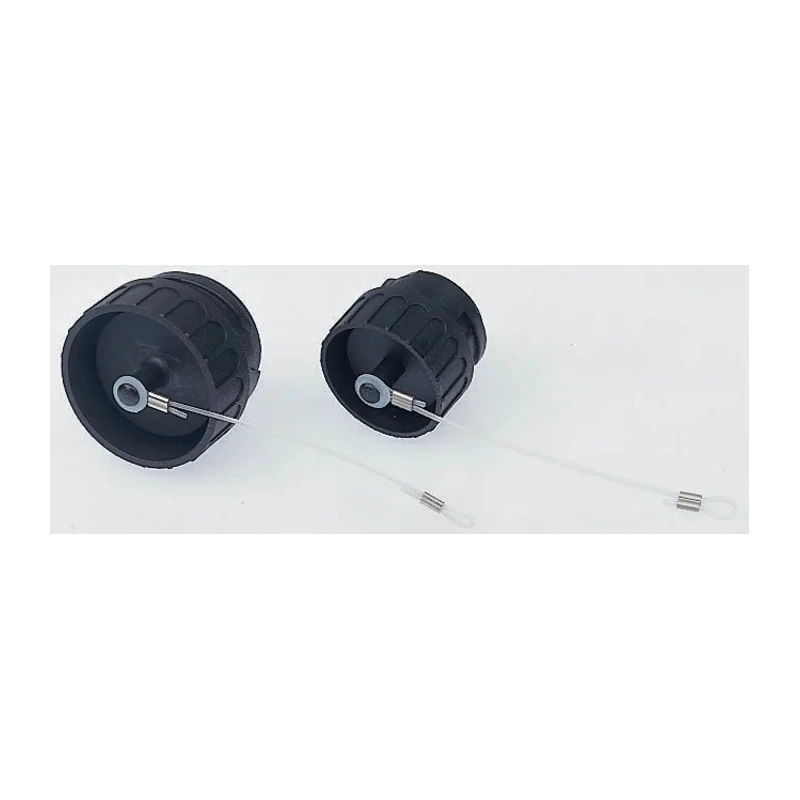 Amphenol Industrial Circular Connector Dust Cap Male, Shell Size 2, Black Plastic Finish C016-00U000-0102